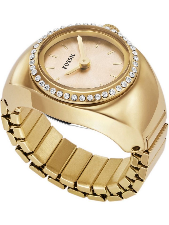 Fossil Quarzuhr Fossil Damen-Uhren Analog Quarz von Fossil