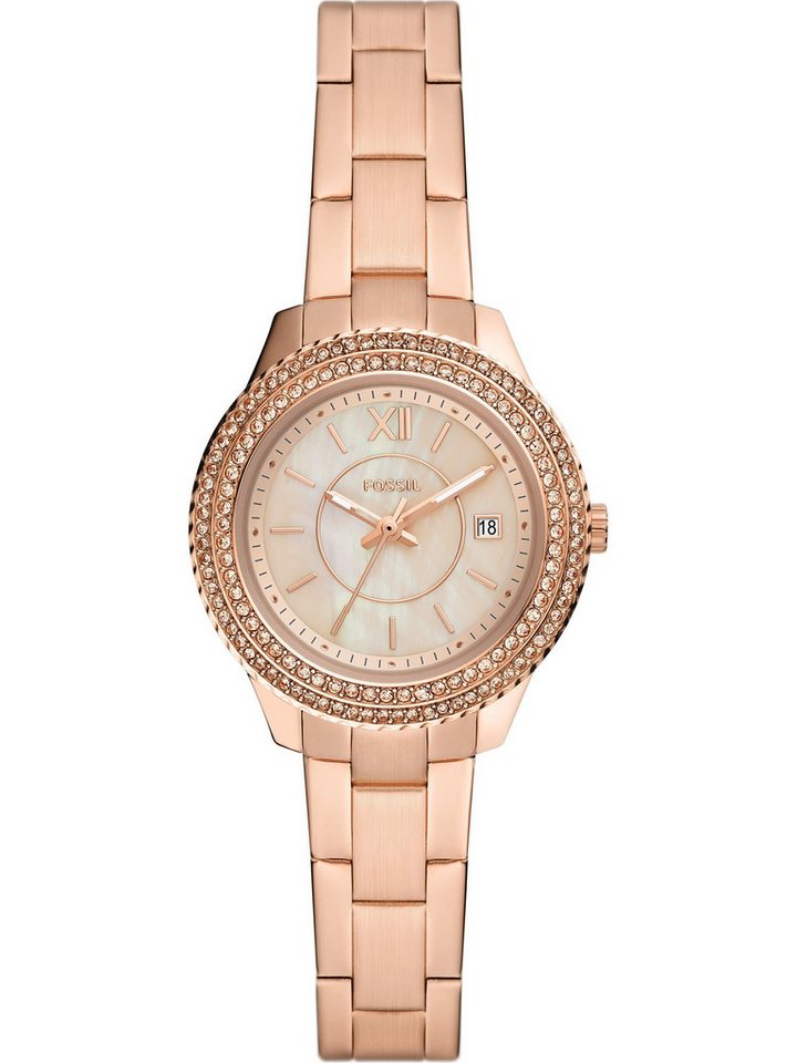 Fossil Quarzuhr Fossil Damen-Uhren Analog Quarz Fossil Quarzuhr Fossil Damen-Uhren Analog Quarz von Fossil