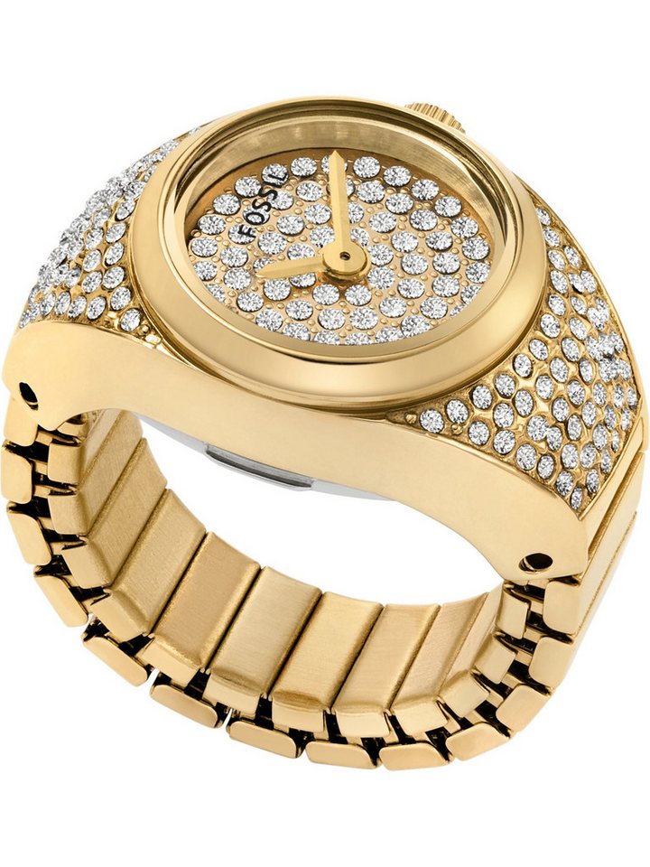 Fossil Quarzuhr Fossil Damen-Uhren Analog Quarz von Fossil