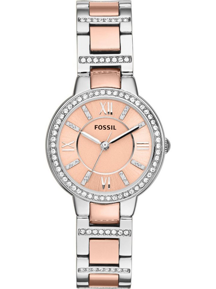 Fossil Quarzuhr Fossil Damen-Uhren Analog Quarz von Fossil