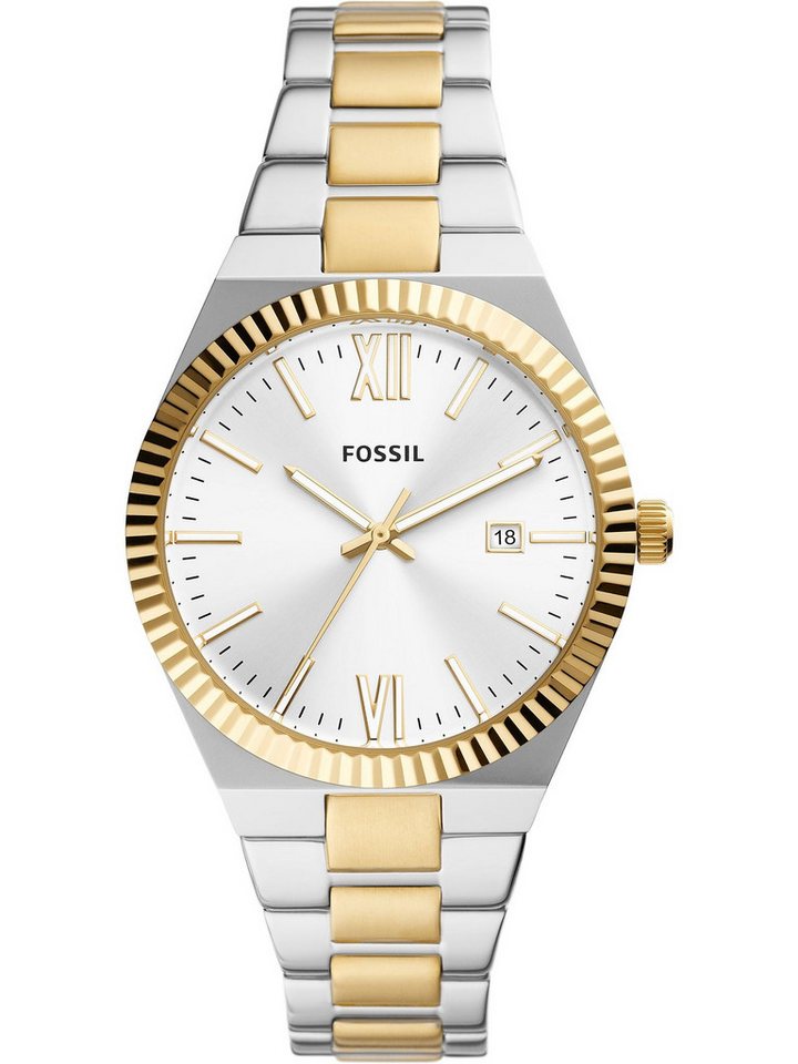 Fossil Quarzuhr Fossil Damen-Uhren Analog Quarz von Fossil