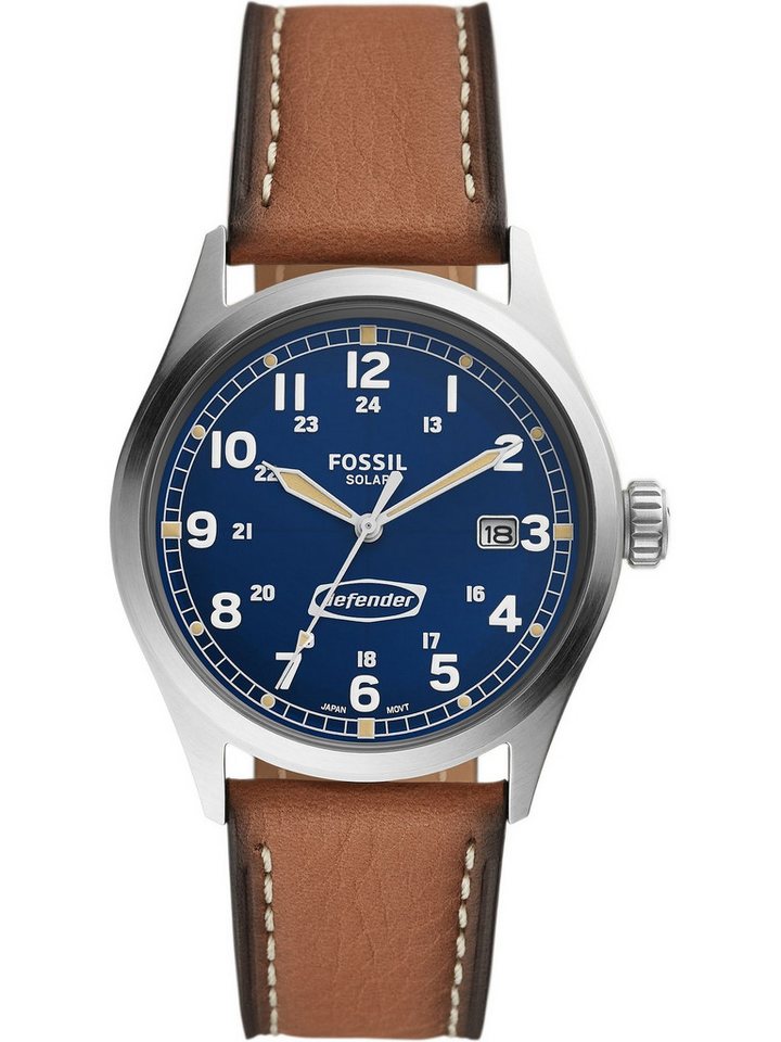 Fossil Quarzuhr Fossil Herren-Uhren Analog Solar von Fossil