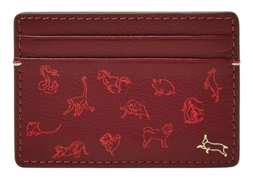 FOSSIL Steven Card Case Red Velvet von FOSSIL
