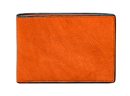 Fossil Steven FPW Bifold Wallet Burnt Orange von Fossil