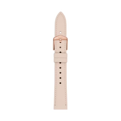 Fossil Uhrenband für Damen 16 mm LiteHide-Leder nude, S161091 von Fossil