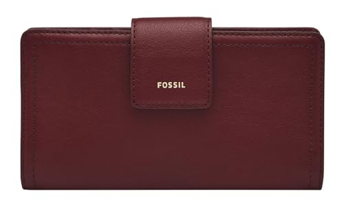 Fossil Tab Clutch Logan für Damen Leder, SL7830243 von Fossil