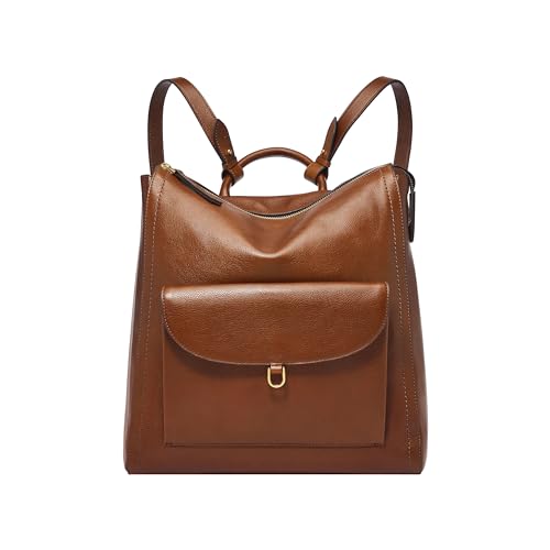 Fossil Tasche für Damen – Parker Öko-Leder-Rucksack, ZB1836200 – 33 cm L x 13 cm B x 35,6 cm H von Fossil