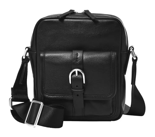 Fossil Tasche für Herren Camden Eco Leder N/S Umhängetasche, MBG9600001 - 15,2 cm L x 6,4 cm B x 20,3 cm H von Fossil