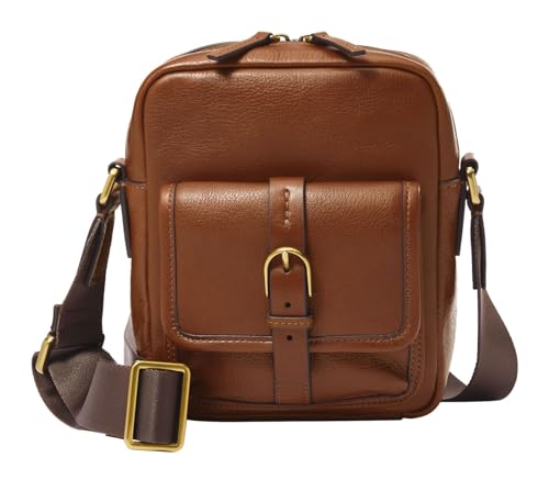 Fossil Tasche für Herren Camden Eco Leder N/S Umhängetasche, MBG9600210 - 15,2 cm L x 6,4 cm B x 20,3 cm H von Fossil