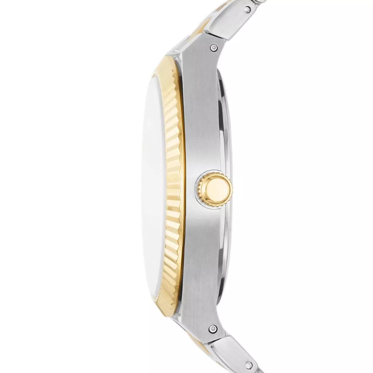 Fossil Uhr - Scarlette Three-Hand Date Stainless Steel Watch - Gr. unisize - in Mehrfarbig - für Damen von Fossil