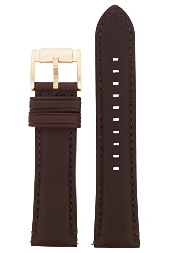 Fossil Uhrband Wechselarmband LB-FS5068 Ersatzband FS5068 Uhrenarmband Leder 22 mm Braun von FOSSIL