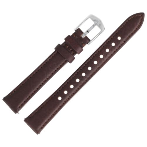 Fossil Uhrenarmband 14mm Leder Braun - ES-3708 | LB-ES3708 von Fossil