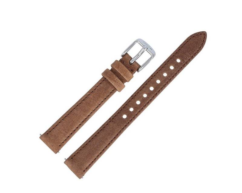 Fossil Uhrenarmband 14mm Leder Braun ES-3708 LB-ES3708 von Fossil