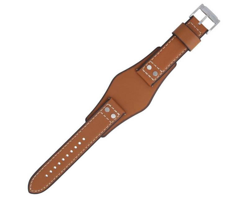 Fossil Uhrenarmband 22mm Leder Braun CH-2986 LB-CH2986 von Fossil