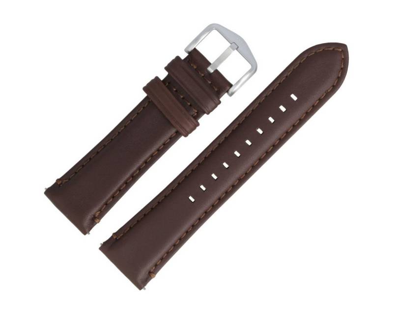 Fossil Uhrenarmband 22mm Leder Braun FS-4735 LB-FS4735 von Fossil