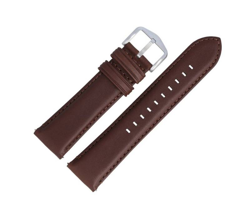 Fossil Uhrenarmband 22mm Leder Braun FS-4813 LB-FS4813 von Fossil