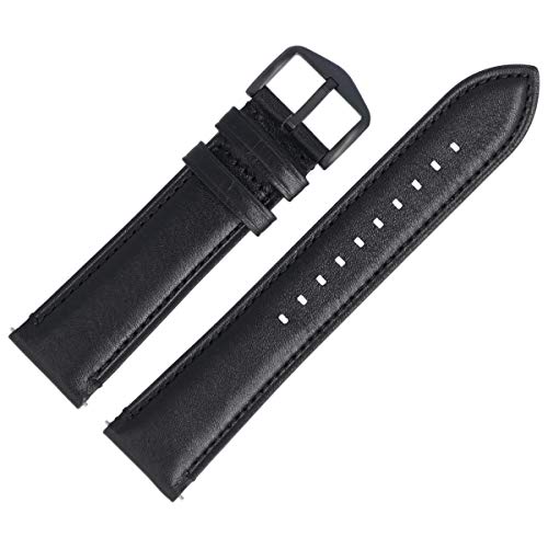 FOSSIL Uhrenarmband 22mm Leder Schwarz - FS-5132 | LB-FS5132 von FOSSIL