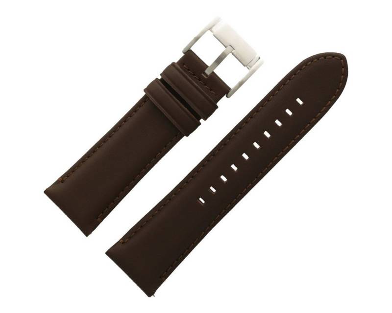Fossil Uhrenarmband 24mm Leder Braun FS-4865 von Fossil