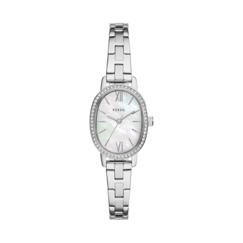 Fossil Uni Analog Quarz Uhr mit Edelstahl Armband BQ3975 von Fossil