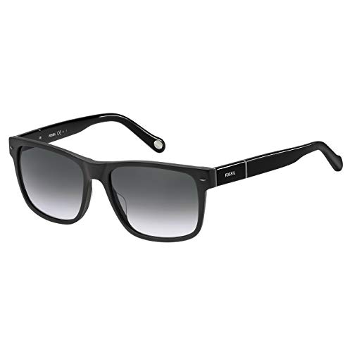 Fossil Unisex-Erwachsene FOS 2050/S Sonnenbrille, Mehrfarbig (MTBLK SHN), 55 von Fossil