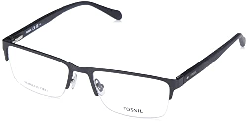 Fossil Unisex FOS 7154/G Sunglasses, 003 Matte Black, 56 von Fossil