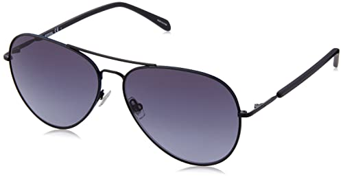 Fossil Unisex Fos 3104/g/s Sunglasses, 003/9O MATT Black, 61 von Fossil