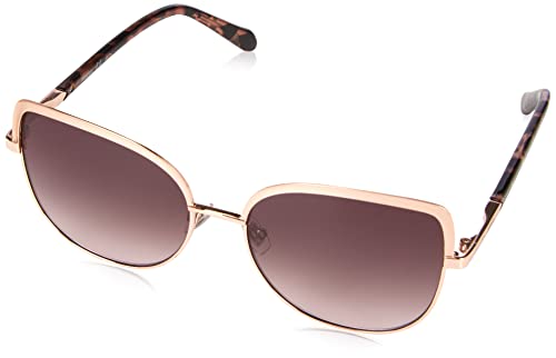 Fossil Unisex Fos 3126/g/s Sunglasses, AU2/HA RED Gold, 56 mm von Fossil