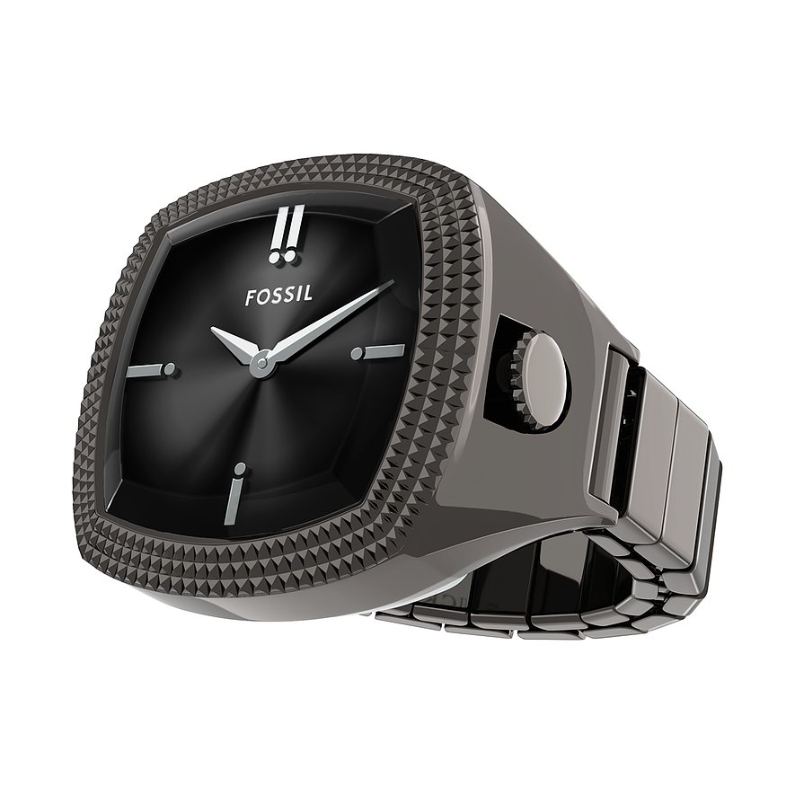 Fossil Unisexuhr Nick Jonas x Fossil Watch Ring Machine Luxe  LE1212 Edelstahl von Fossil