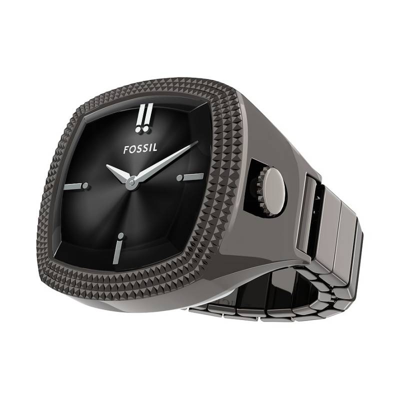 Fossil Unisexuhr Nick Jonas x Fossil Watch Ring Machine Luxe  LE1212 Edelstahl von Fossil
