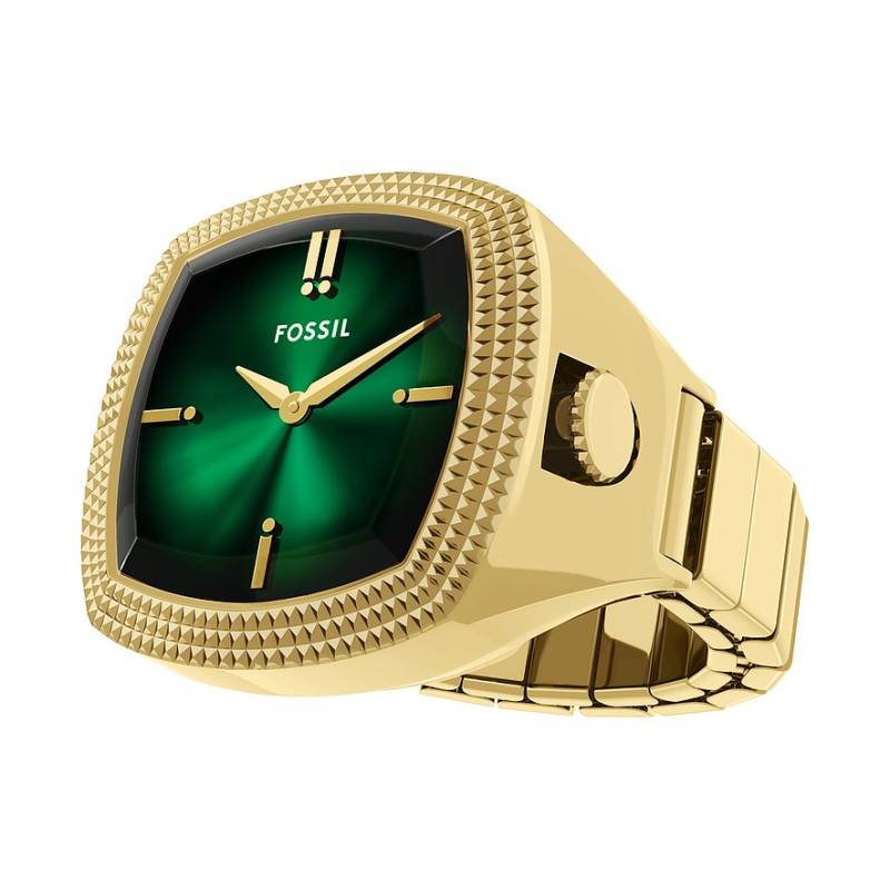 Fossil Unisexuhr Nick Jonas x Fossil Watch Ring Machine Luxe  LE1213 Edelstahl von Fossil
