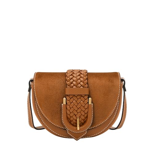 Fossil Women's Harwell Crossover Body Bag, Brown von Fossil