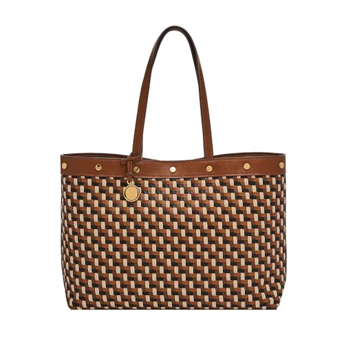 Fossil Women's Jessie Tote Bags, Brown von Fossil