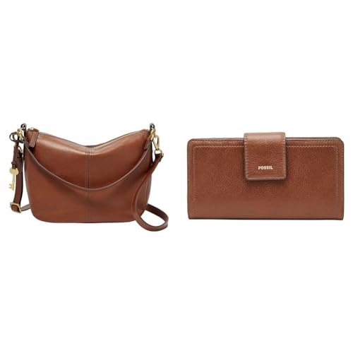 Fossil Women's Jolie Crossbody, 27.94 cm x 7.62 cm x 20.32 cm Women's Logan Bifold von Fossil