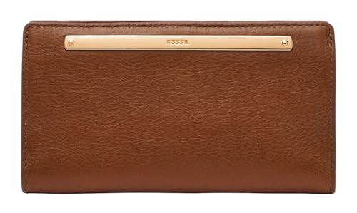 Fossil Geldbörse für Damen – Liza Eco Leder Slim Bifold, SL7891G200 – 17,1 cm L x 2,5 cm B x 9,5 cm H von Fossil