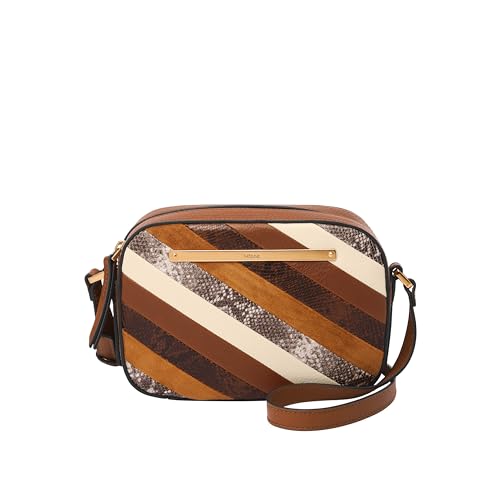 Fossil Tasche für Damen – Liza Kameratasche aus Öko-Leder, ZB1835888 – 20,3 cm L x 6,4 cm B x 14 cm H von Fossil