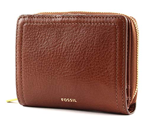 Fossil Geldbörse für Frauen Logan, Leder Multifunktion braun 11,1 cm L x 2,5 cm B x 8,9 cm H SL7923200 von Fossil