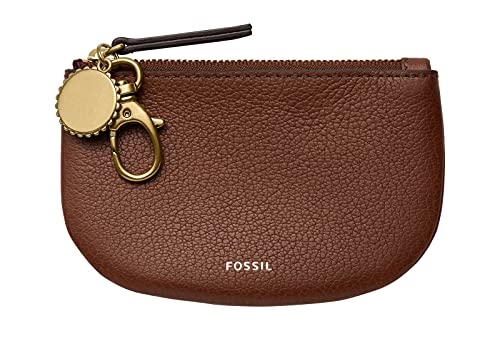 Fossil Geschenk für Frauen Polly, Eco Leather Pouch braun 13,0 cm L x 1,2 cm B x 7,9 cm H SLG1465200 von Fossil