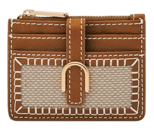 Fossil Geldbörse für Damen – Kartenmäppchen Vada Reißverschluss, SL8280248 – 10,16 x m L x 0,33 cm B x 7,62 cm H von Fossil