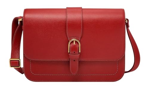 FOSSIL Zoey Flap Crossbody Bag M Garnet von FOSSIL