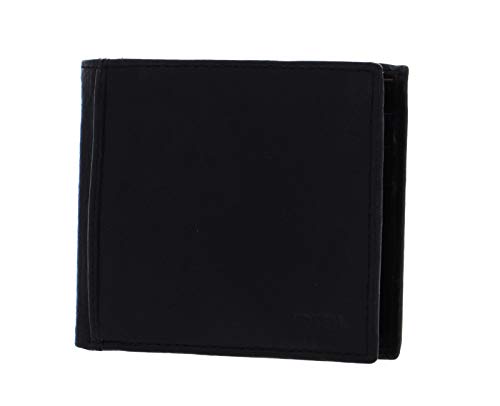 Fossil Brieftasche für Herren Ingram, Leder Bifold schwarz 11,43 cm L x 1,9 cm B x 8,89 cm H ML3784001 von Fossil