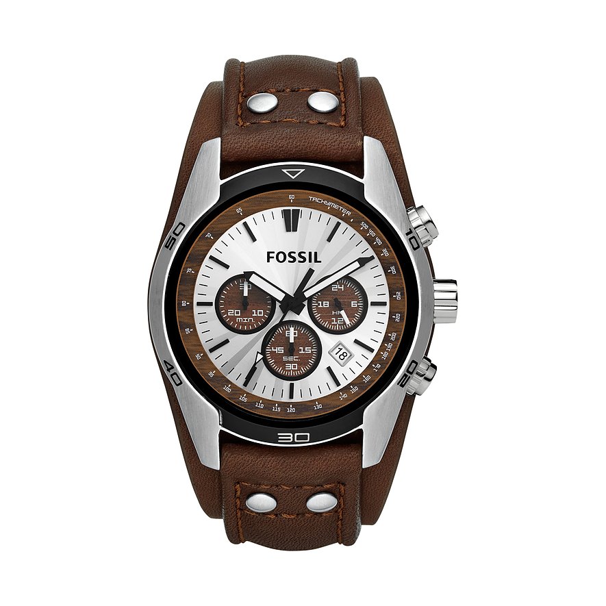 Fossil Chronograph Coachman CH2565 Edelstahl von Fossil