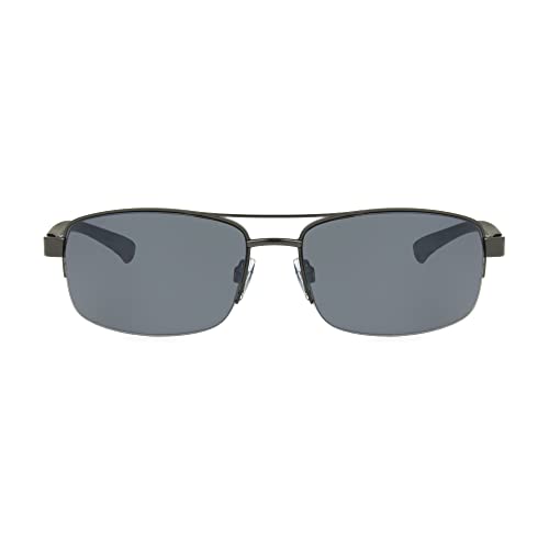 Foster Grant Herren Aim 21 64 Pistole Sonnenbrille, Schwarz, Einheitsgröße von Foster Grant