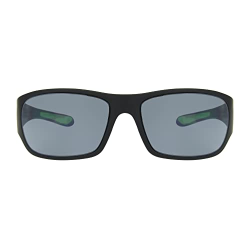 Foster Grant Herren Aim M 21 41 Blk Sonnenbrille, Schwarz/Neongrün, Einheitsgröße von Foster Grant