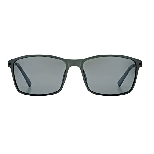 Foster Grant Herren Fgmp 18 01 Gry Pol Sonnenbrille, Schwarz, Einheitsgröße von Foster Grant