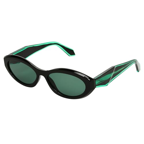 Foster Grant Unisex Elphaba Collection Sonnenbrille, Positiv grün, 53.5 mm von Foster Grant