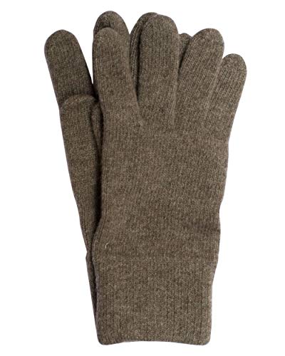 FosterNatur, Herren Handschuhe/Fingerhandschuhe, 100% Wolle extrafine (9, Elk) von FosterNatur