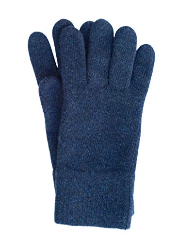 FosterNatur, Herren Handschuhe/Fingerhandschuhe, 100% Wolle extrafine (9, Cosmos) von FosterNatur