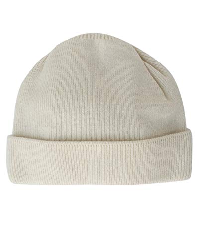 FosterNatur, Merino Damen/Herren Strickmütze, 100% Wolle (Natur) von FosterNatur