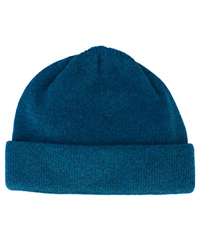 FosterNatur, Merino Damen/Herren Strickmütze, 100% Wolle (Petrol) von FosterNatur