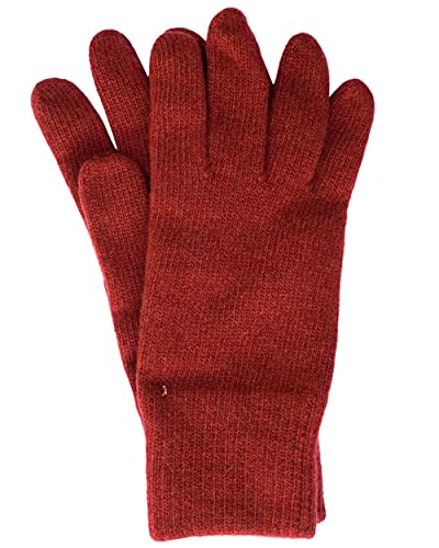 FosterNatur, Herren Handschuhe/Fingerhandschuhe, 100% Wolle extrafine (9,5, Russet Red)… von FosterNatur